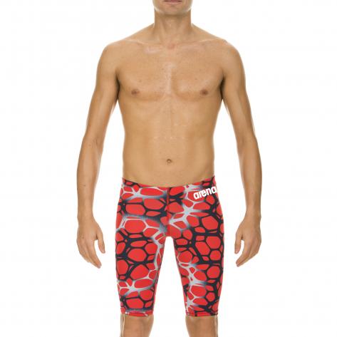 Arena Herren Wettkampf-Schwimmhose Powerskin ST Jammer  1A62645 1 Red/Silver | 1