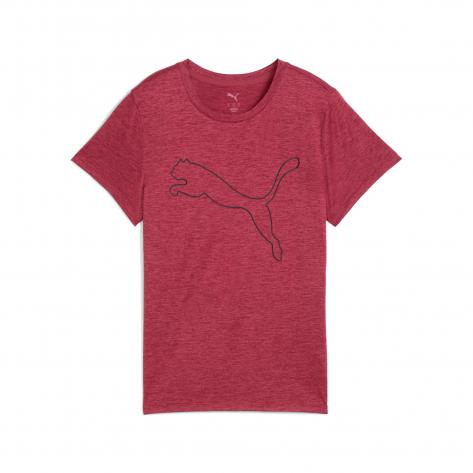 Puma Damen T-Shirt TAD ESSENTIAL Heather Logo Tee 525893 