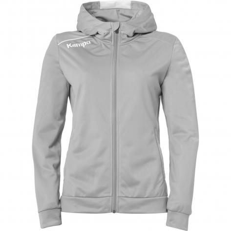 Kempa Damen Trainingsjacke Player 200362711 M Dark Grau Melange/Weiß | M