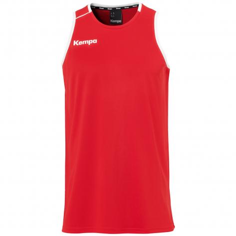 Kempa Kinder Tanktop Player 200364503 116 Rot/Weiß | 116