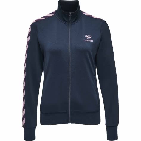 Hummel Damen Sweatjacke Nelly Zip Jacket 201594-7459 XS Dress Blue | XS