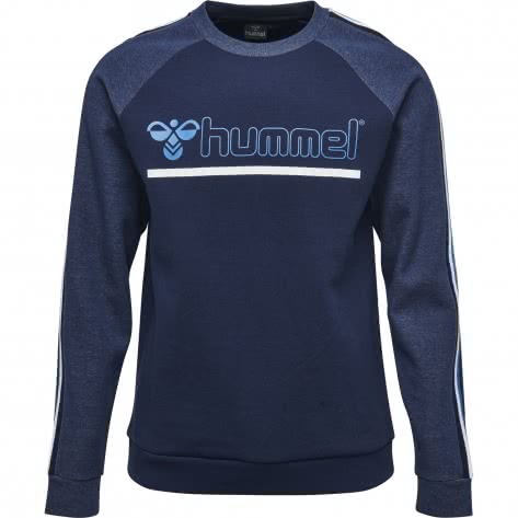 Hummel Herren Pullover Ace Sweatshirt 201657-7459 S Dress Blue | S