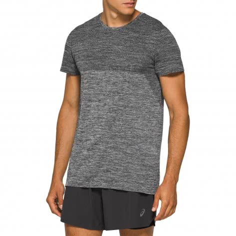 Asics Herren Laufshirt Race Seamless SS 2011A784-001 XS Performance Black | S