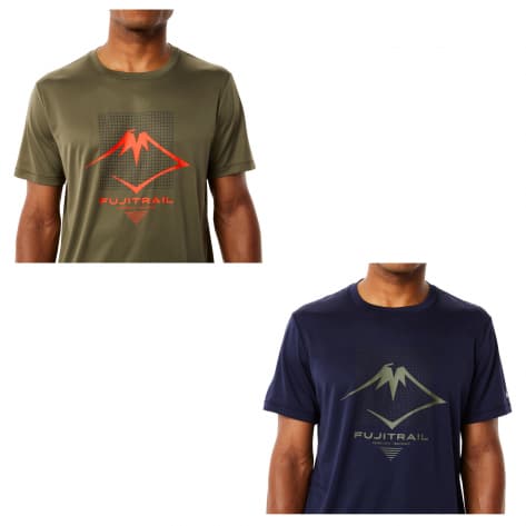 Asics Herren T-Shirt FUJITRAIL LOGO SS TOP 2011C381 