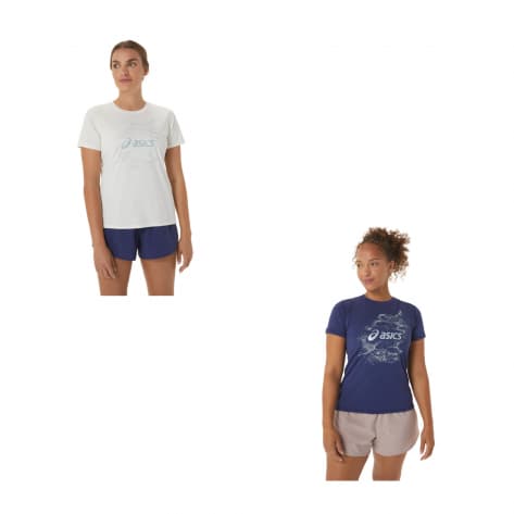Asics Damen Shirt Nagino Graphic Run SS 2012C752 