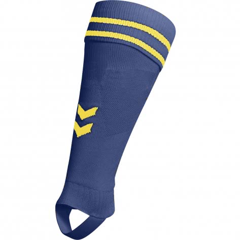 Hummel Stutzen Element Football Sock Footless 203404-7724 Senior True Blue/Sports Yellow | Senior