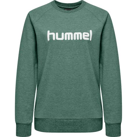 Hummel Damen Pullover Go Cotton Logo Sweatshirt Woman 203519 