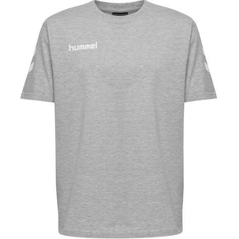 Hummel Kinder T-Shirt Go Kids Cotton T-Shirt S/S 203567-2006 116 Grey Melange | 116