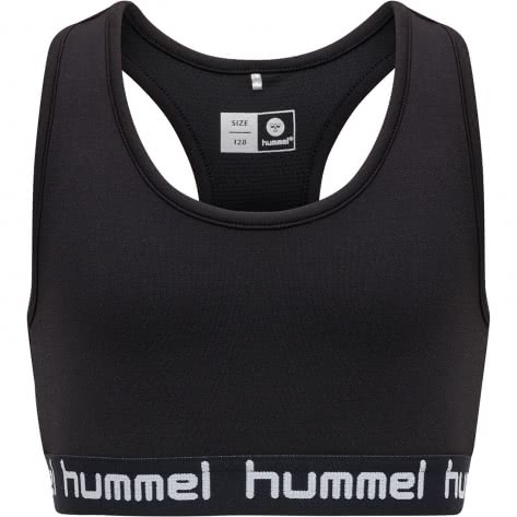 Hummel Mädchen Trainingstop Mimmi Sports Top 204363-2001 116 Black | 116