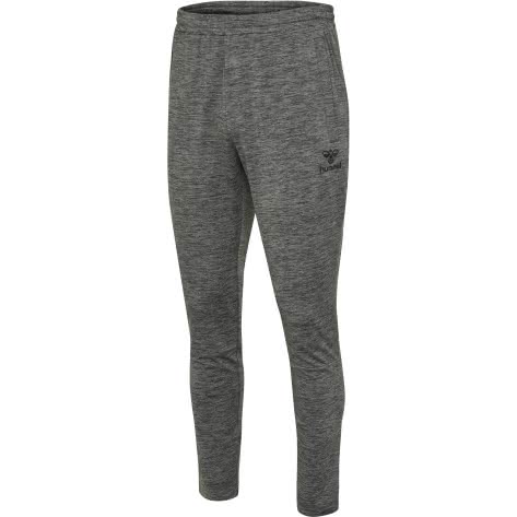 Hummel Kinder Trainingshose Aston Tapered Pants 207690-2007 164 Dark Grey Melange | 164