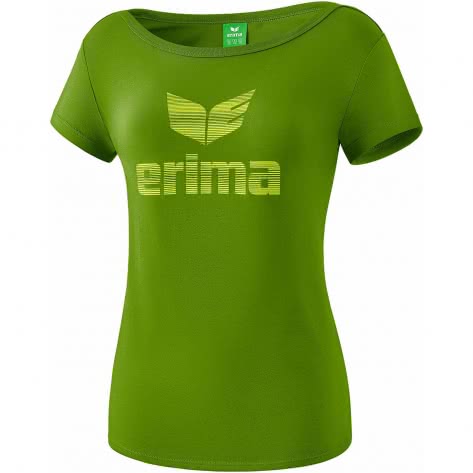 erima Damen T-Shirt Essential T-Shirt 2081808 44 Twist of Lime/Lime Pop | 44