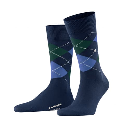 Burlington Herren Socken Edinburgh 21125-6879 40-46 Royal | 40-46