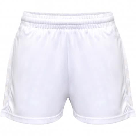 Hummel Damen Short Core XK Poly Shorts 211468-9425 XXL White/White | XXL