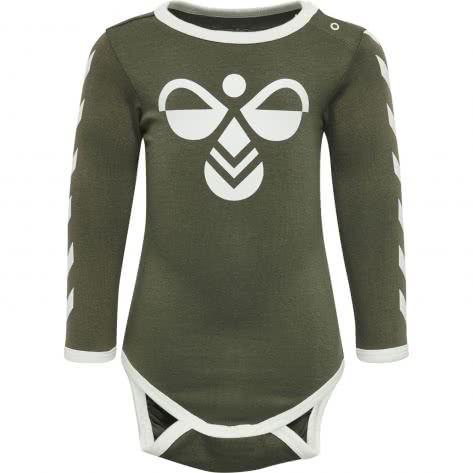 Hummel Baby Body Flipper L/S 213892-6453 92 Olive Night | 92