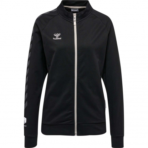 Hummel Damen Kapuzenjacke hmlMove Grid Cot. Zip Jacket 214790-2001 XS Black | XS