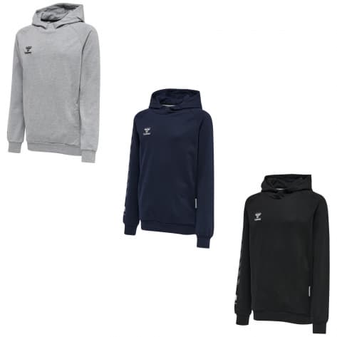 Hummel Kinder Kapuzenpullover hmlMOVE Grid Cotton Hoodie 214909 
