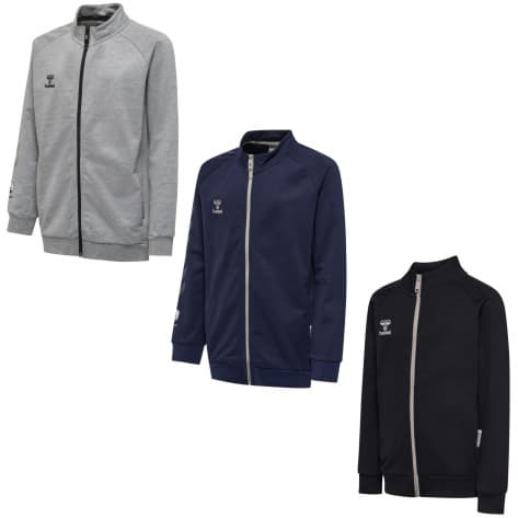 Hummel Kinder Trainingsjacke hmlMOVE Grid Cotton Zip Jacket 214913 