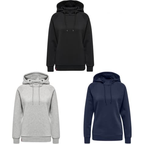 Hummel Damen Kapuzenpullover Red Heavy Hoodie 215100 