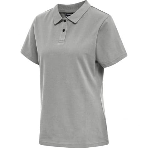 Hummel Damen Polo Shirt hmlRED STRETCH POLO WOMAN 215118-2006 S Grey Melange | S