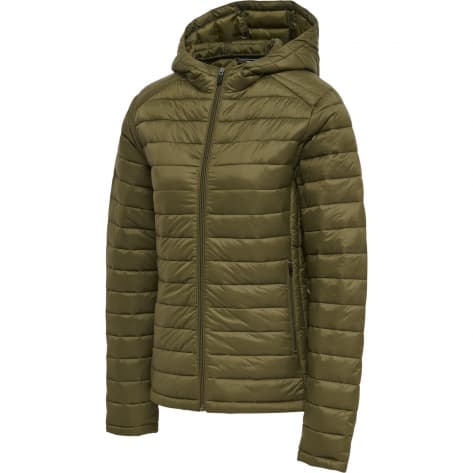 Hummel Damen Steppjacke hmlRED Quilted Hood Jacket 215217-6086 XXL Dark Olive | XXL