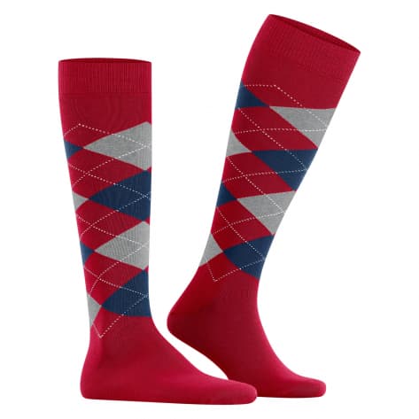 Burlington Herren Kniestrümpfe King 21724-8074 40-46 Red Pepper | 40-46