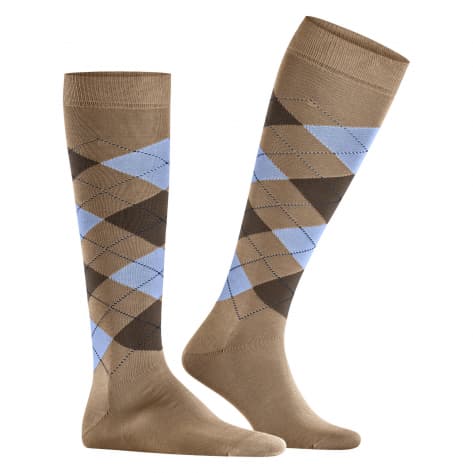 Burlington Herren Kniestrümpfe Manchester 21788-4240 40-46 Beige | 40-46