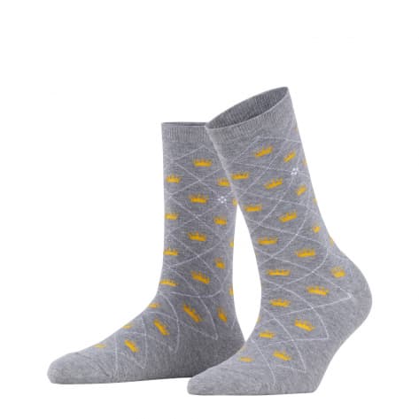 Burlington Damen Socken Crown SO 22122-3400 36-41 Light Grey | 36-41