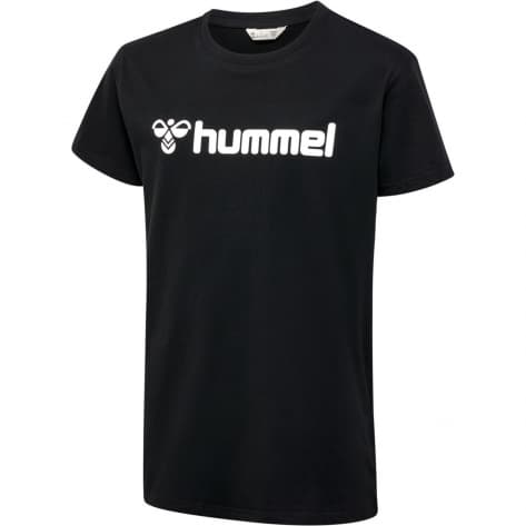 Hummel Kinder T-Shirt hmlGO 2.0 LOGO T-SHIRT S/S KIDS 224841-2001 152 Black | 152
