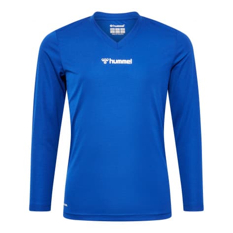 Hummel Kinder Langarm Shirt hmlBL ESSENTIAL TEE L/S KIDS 225521-7045 164 TRUE BLUE | 164