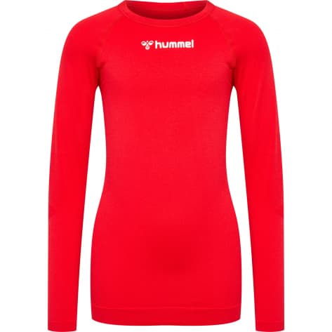 Hummel Kinder Langarm Shirt hmlBL COMFORT 2.0 TEE L/S KIDS 225525-3062 128-140 TRUE RED | 128-140