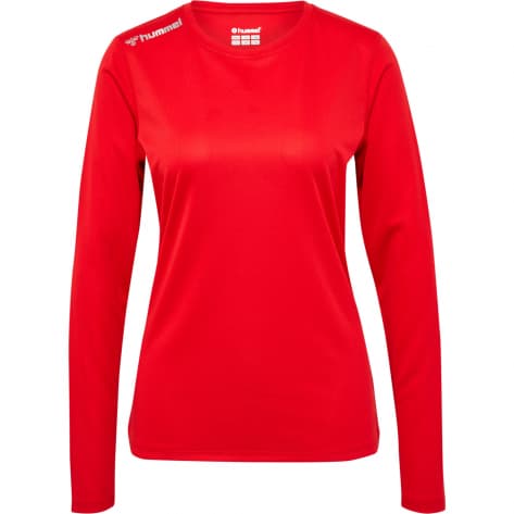 Hummel Damen Langarmshirt hmlRun L/S Jersey 227246-3365 XL Tango Red | XL