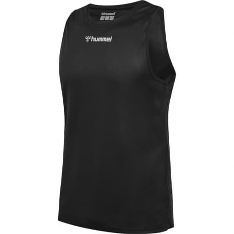 Hummel Herren Top hmlRun Singlet S/L 227247-2001 XL Black | XL