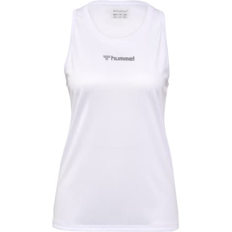 Hummel Damen Top hmlRun Singlet S/L 227248-9001 XS White | XS
