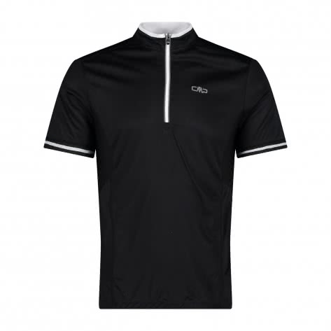 CMP Herren Radsportshirt MAN BIKE T-SHIRT 30C7347-88UL 50 Nero-Bianco | 50