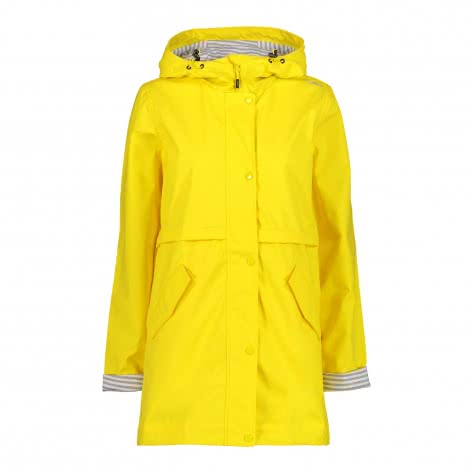 CMP Damen Regenjacke Woman Rain Jacket Fix Hood 30X9736-R411 40 Yellow | 40