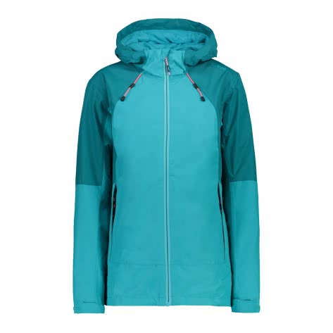CMP Damen Jacke Woman Jacket Fix Hood 30Z5176-E656 34 Ceramic | 34