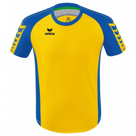 erima Herren Trikot Six Wings 3132207 XXL Gelb/New Royal | XXL