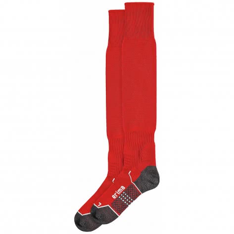 erima Stutzen Football Sock w/o Logo 3180703 37-40 rot | 37-40
