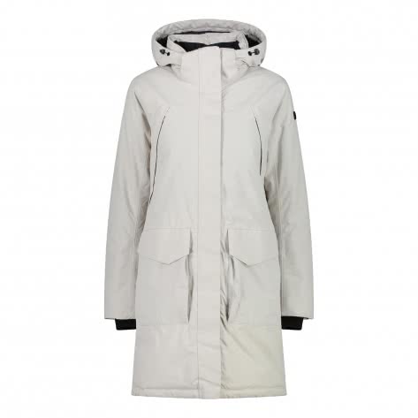 CMP Damen Mantel Woman Coat Zip Hood 31K2976-A219 36 Bone | 36