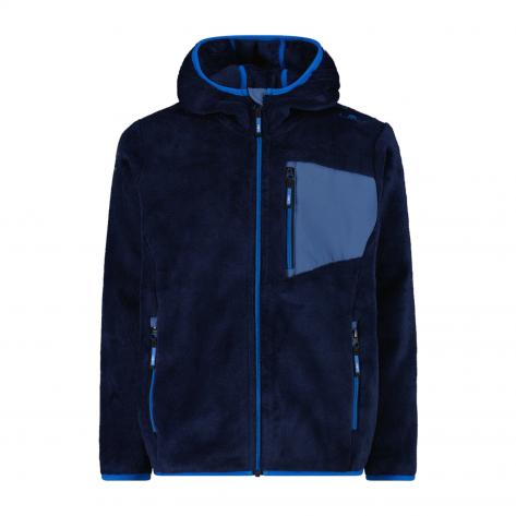 CMP Jungen Fleecejacke Fix Hood Jacket 31P1504 