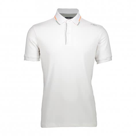 CMP Herren Poloshirt Man Polo 31T8487-A001 56 Bianco | 56