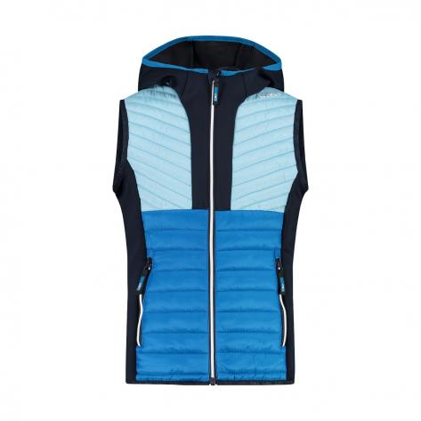 CMP Mädchen Weste Kid G Hybrid Vest Fix Hood 32Z3955 