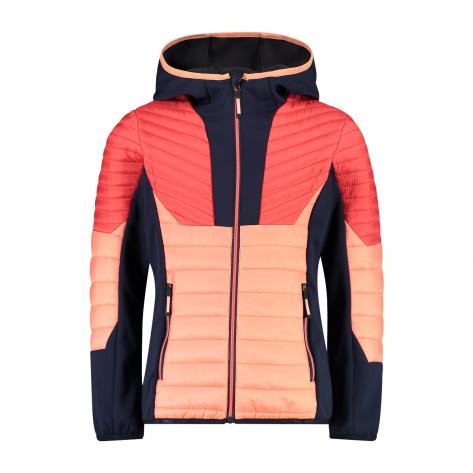 CMP Mädchen Jacke Kid G Jacket Hybrid Fix Hood 32Z4435 