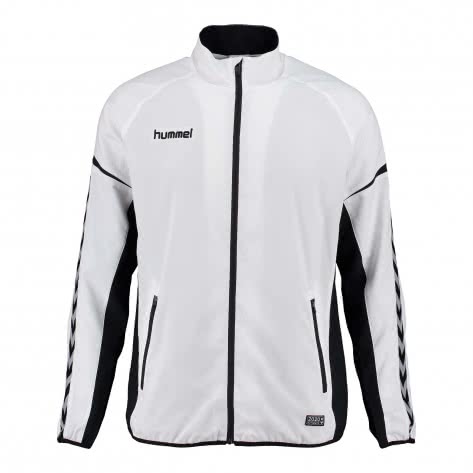 Hummel Kinder Präsentationsjacke Auth. Charge Micro Zip Jacket 33551-9001 128 WHITE | 128