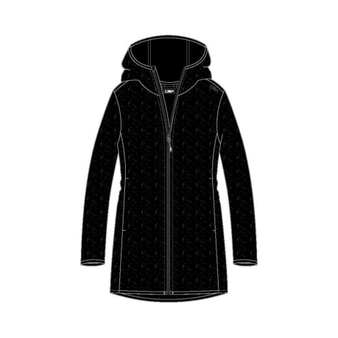 CMP Damen Fleecejacke Woman Fix Hood Parka 33P2266 
