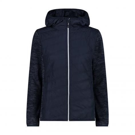 CMP Damen Fleecejacke Woman Jacket Hybrid Fix Hood 33H1876 