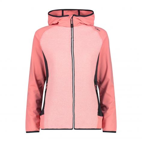 CMP Damen Fleecejacke Woman Jacket Fix Hood 33H1926 