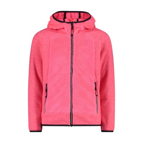 CMP Mädchen Fleecejacke KID G JACKET FIX HOOD 33P2115 