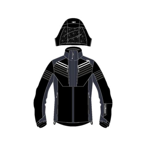 CMP Herren Skijacke Man Zip Hood Jacket 33W0967 