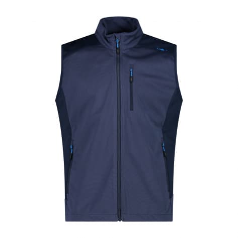 CMP Herren Softshell Weste MAN VEST 34A5277-N950 46 Black Blue | 46
